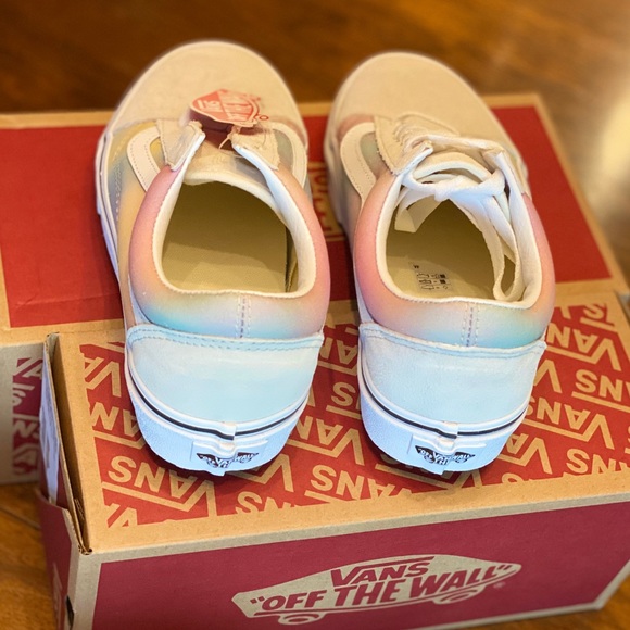 New Vans Old Skool (Aura Shift) Multi/Tr Wht - Picture 4 of 6